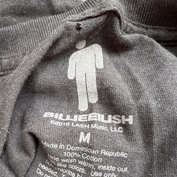 Billie Eilish Tarantula Mouth Tee Sz M - Picture 3 of 4